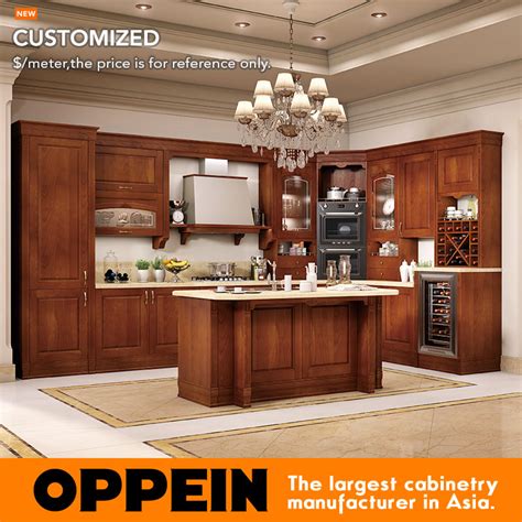 Ultimate luxury kitchen appliances and designer pieces for the home chef or food and wine luxury is in the eye of the beholder, but when it comes to the luxury lifestyle, we like to think that we know a. Oppein Antique Alder Wood Luxury Kitchen Cabinets Kitchen ...