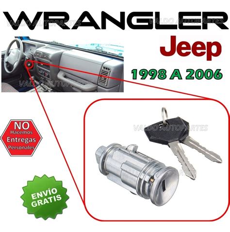 98 06 Jeep Wrangler Switch De Encendido Con Llaves 48972 En