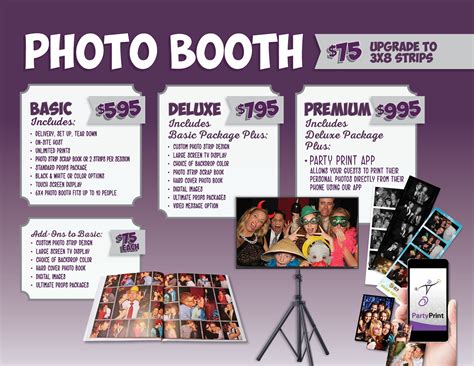 Photo Booth Rental Party Pleasers Services