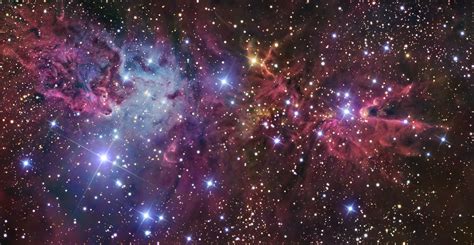 The Christmas Tree Cluster Fox Fur Nebula And Cone Nebula Ngc 2264