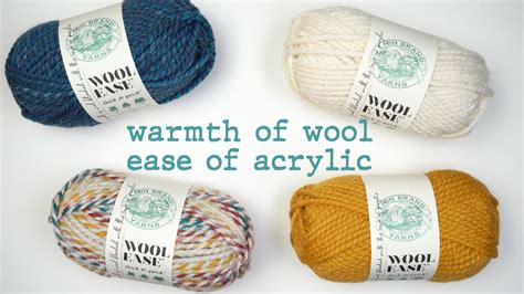 The Warmth Of Wool With The Ease Of Acrylic Wool Ease Thick And Quick