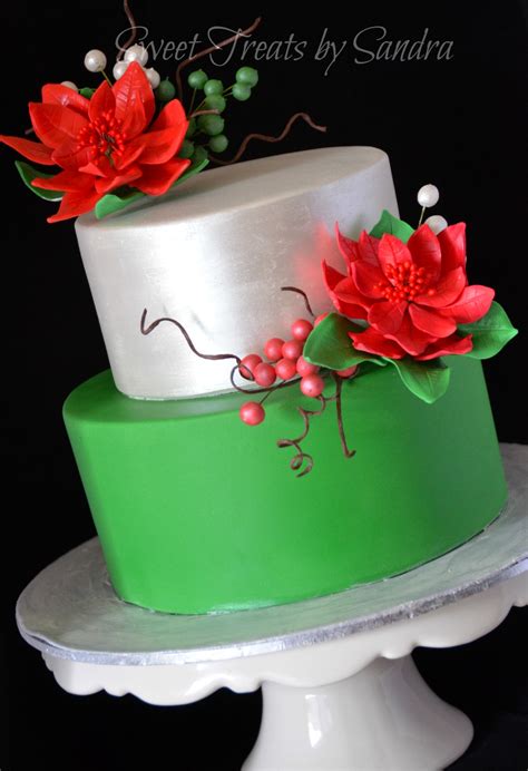 8 wonderful birthday cakes, and the easiest birthday cake. An Elegant Christmas Birthday Cake - CakeCentral.com