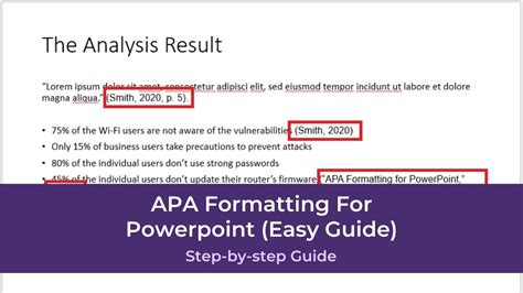 Apa Formatting For Powerpoint Easy Guide Presentationskills Me