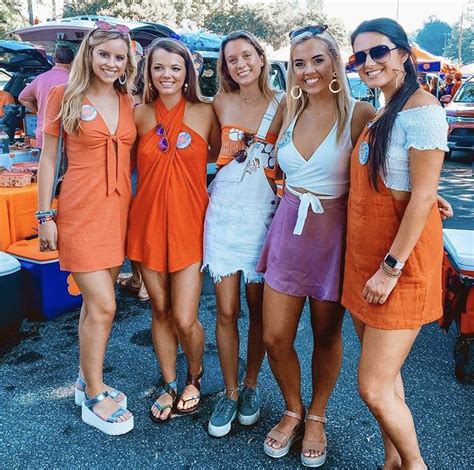 Clemson Gameday Outfit Clemson Outfits College Tailgate Outfit