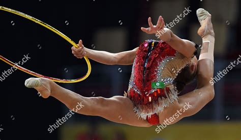 Aleksandra Soldatova Russia Performs During Individual Editorial Stock