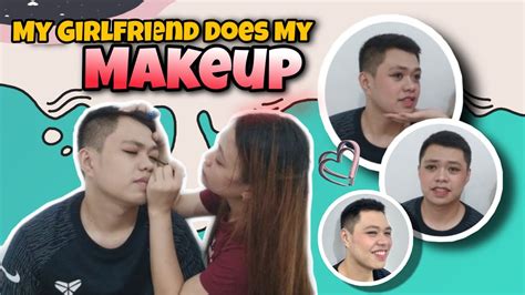 My Girlfriend Does My Makeup Challenge Mas Pretty Pa Sya Youtube