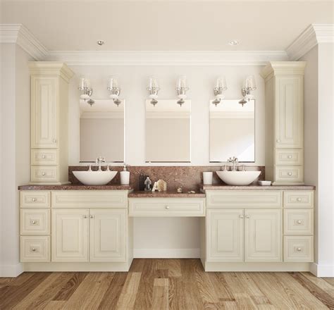 Renew the parts of an old look and texture or utilize brand new furniture for a sleek, contemporary appearance. French Vanilla Glaze - Ready to Assemble Bathroom Vanities ...