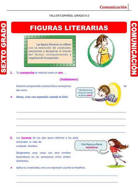 PDF Figuras Literarias Para Sexto Grado De Primaria PDFSLIDE TIPS