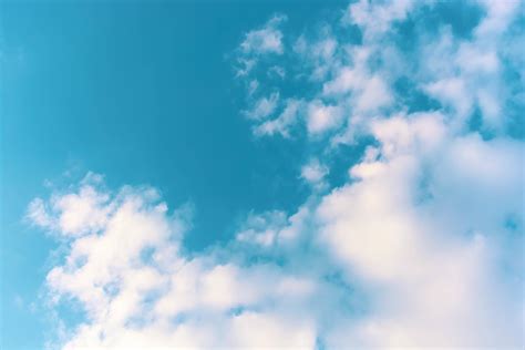 Beautiful Turquoise Sky With Clouds 4441453 Stock Photo At Vecteezy