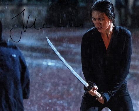 Jessica Henwick Signed Photo Iron Fist Colleen Wing Sword In The Rain