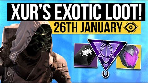 Destiny 2 Xur Location And Exotics Exotic Weapon Armor Inventory