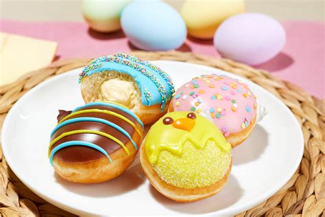 Krispy Kreme Celebrates Spring With Mini Egg Doughnuts Bake Magazine