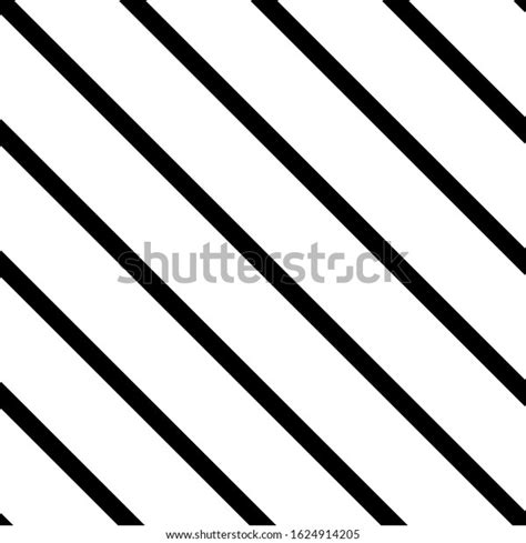 Black White Diagonal Stripes Vector Background Stock Vector Royalty