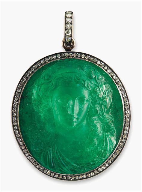 5 Minutes With An Emerald Cameo Christies