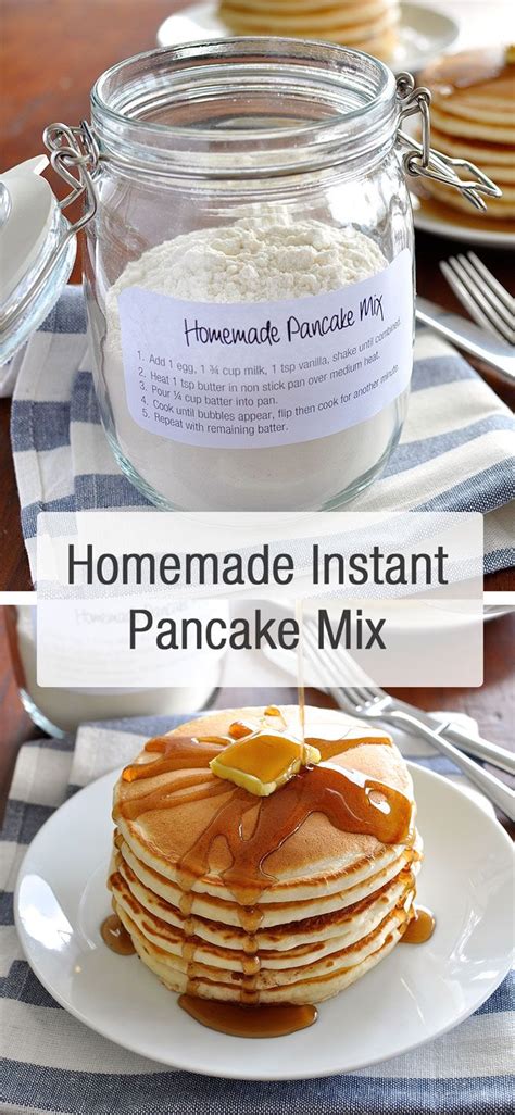 Pancakes Fluffy Quick No Fail Recipe Homemade Pancake Mix