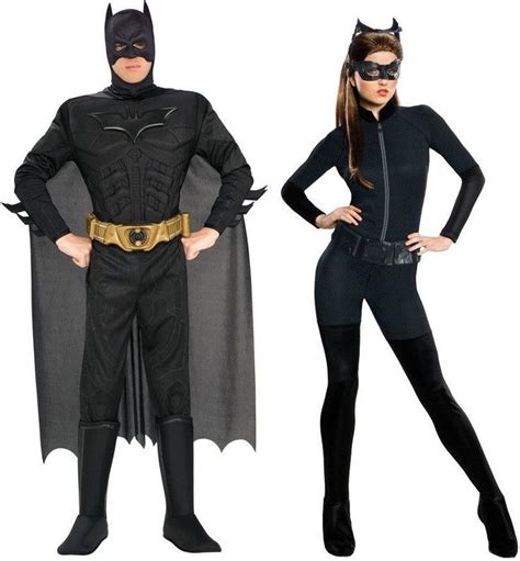 Batman Catwoman Adult Costume For Couples 2581834 Weddbook
