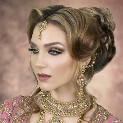 Pin By Serena Scott On Wedding Asian Wedding Hairstyles Wedding
