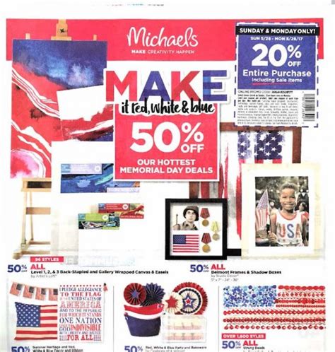 Michaels Weekly Ad Craft Store Savings