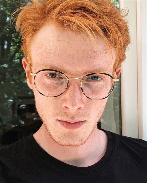 Image May Contain One Or More People Eyeglasses And Closeup Ginger