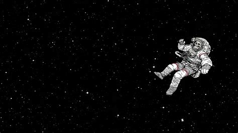 Astronaut Skull Sky Falling Dark 4k Wallpaperhd Artist Wallpapers4k