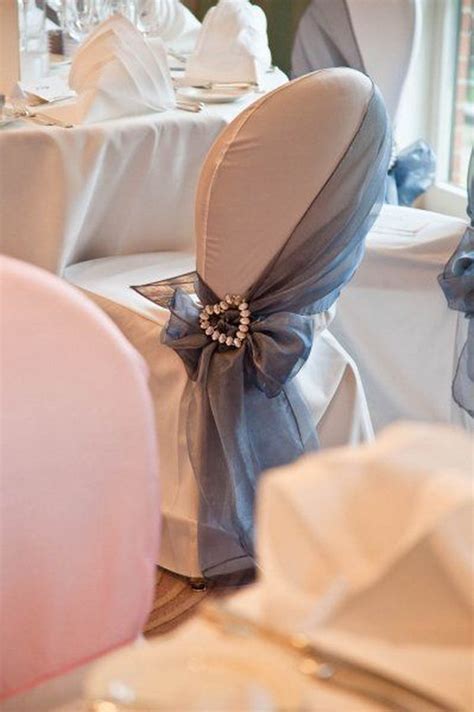 Chair covers for weddings are easy to install as you only require tucking them in at the corners for a neat and tidy finish. 55 Gorgeous Ways to Decorate Your Wedding Chairs - Page 8 ...