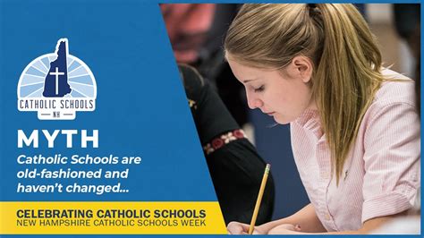 Nh Catholic Schools Myth Catholic Schools Are Old Fashioned And