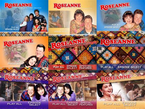 Roseanne The Complete Series Dvd Menus By Dakotaatokad On Deviantart