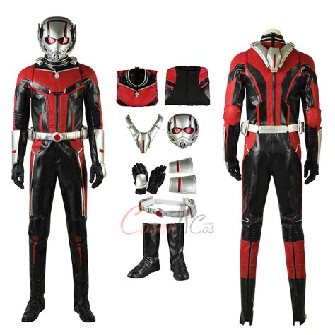 Ant Man Costume Ant Man And The Wasp Cosplay Scott Lang Full Set Deluxe