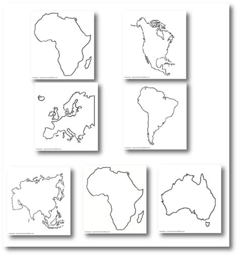 Arriba 100 Foto Mapa De Los Continentes Para Colorear Lleno