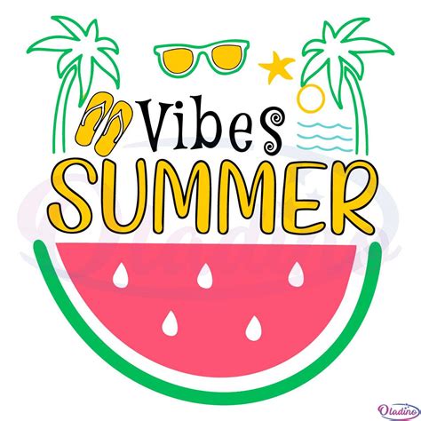 Summer Vibes Hello Summer Vacation Svg Digital Funny Summer Svg