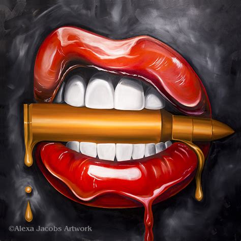 Art Lips Painting Ubicaciondepersonascdmxgobmx