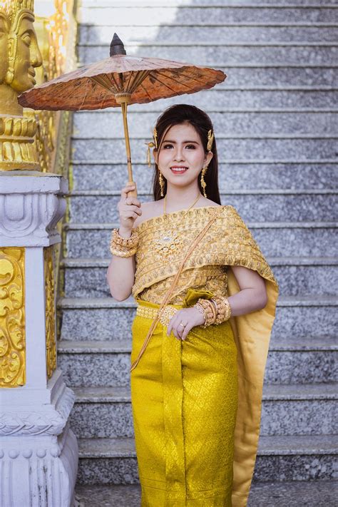 Khmer Woman Traditional Clothing Free Photo On Pixabay Pixabay
