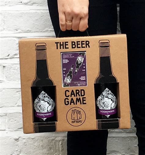 Looking for the perfect gift? beer card game and craft beer gift set by hip hops | notonthehighstreet.com