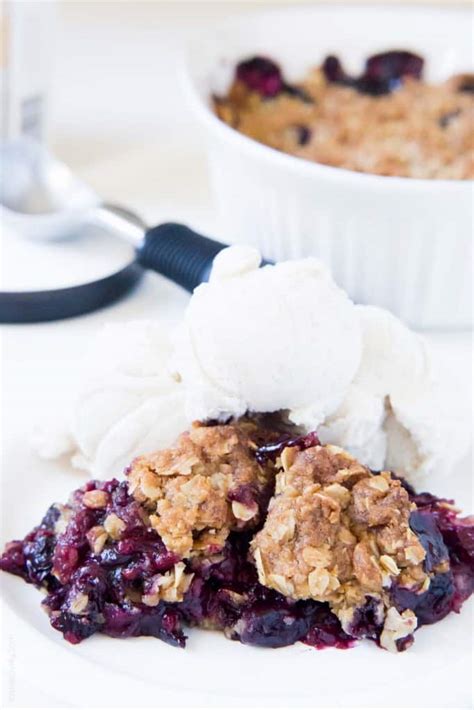 Triple Berry Crumble Made With Frozen Fruit Tastes Lovely