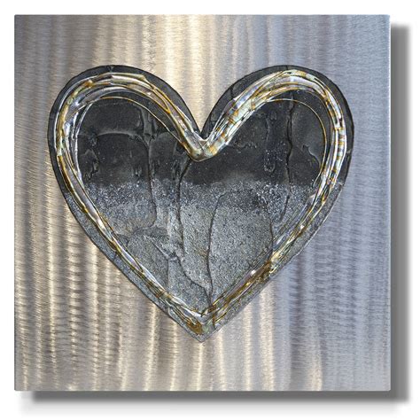 Metal Love Hearts Set By Silver Wall Art | notonthehighstreet.com