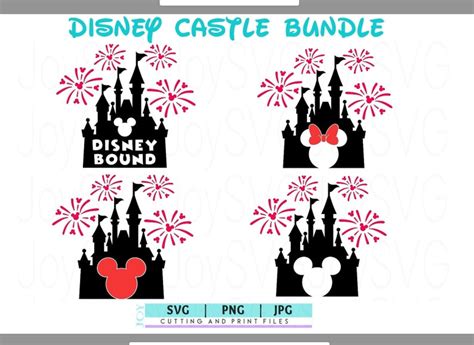 Disneyland Bound Castle Svg Mickey Mouse T Shirt SVG Etsy