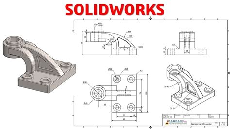 Solidworks Tutorial 28 3d Model Basic Beginner Youtube