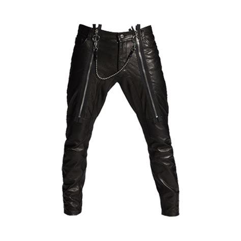 Dsquared2 Lamb Leather Biker Pants Whats On The Star