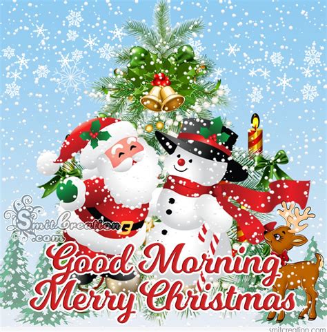 Good Morning Merry Christmas Images - SmitCreation.com