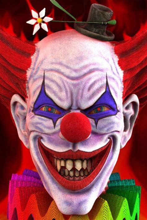 Very Creepy Clown Evil Clowns Clown Horror Creepy Clown