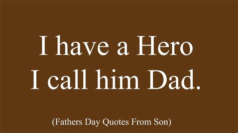 She becomes very glad and wishes a different message on father's day. A Son Sayings his feelings on Father's Day (Quotes) - YouTube