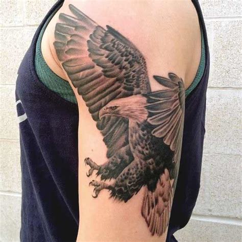 110 Best Flying Eagle Tattoos And Designs With Meanings