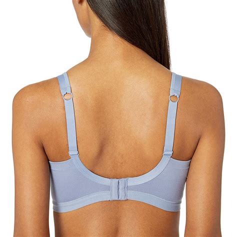Warner S Women S Easy Does It No Bulge Wire Free Bra Toasted Blue Size Small Ebay
