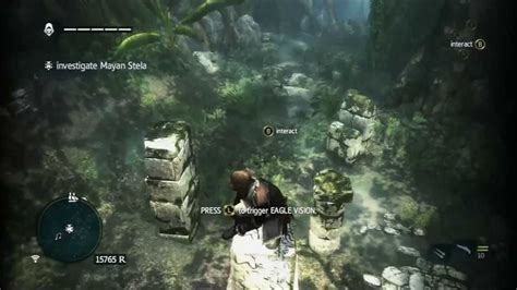 Assassin S Creed 4 Black Flag Investigate Mayan Stela YouTube