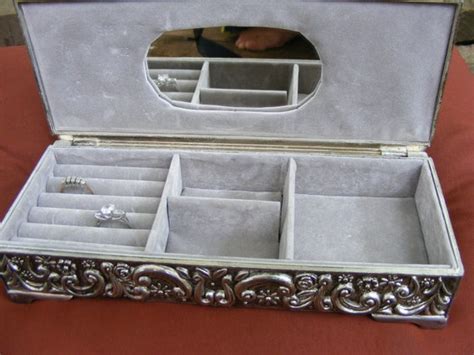 Silver Jewelry Box Godinger 1992