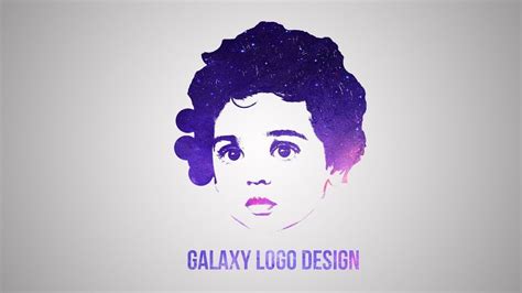 Learn How To Create This Galaxy Logo Design From Your Face In Photoshop