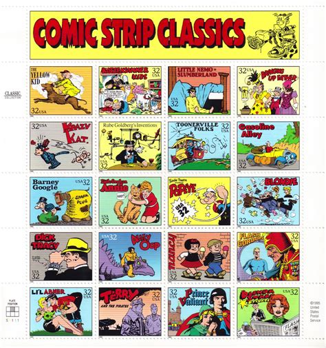 Sheldon The Stamp Man 1995 Comic Strip Classics Scott 3000