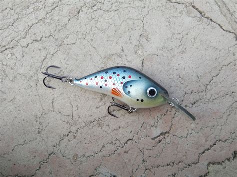 Brown Trout Lure Ultra Light Fishing Lure Etsy