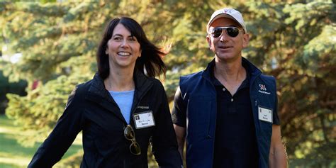 the marriage of jeff and mackenzie bezos richest couple in history business insider