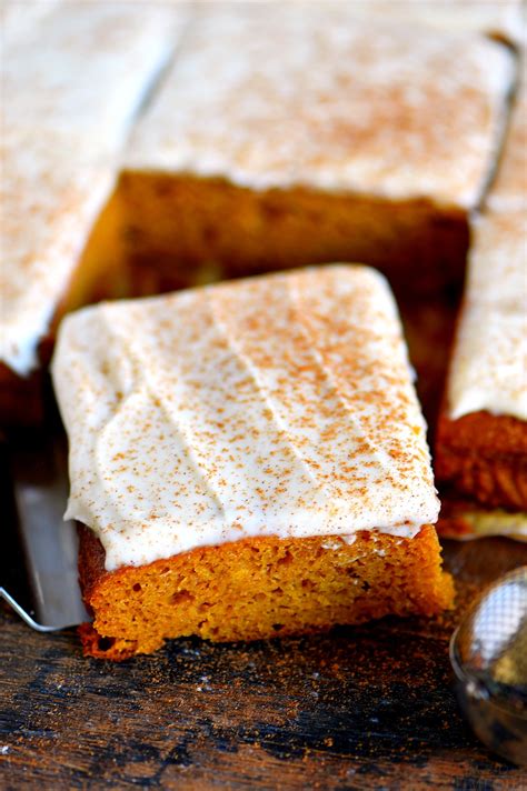 I've used both whey protein powder as well as plant based and they both work great in this recipe and result in delicious taste and texture! The BEST Pumpkin Bars with Brown Butter Cream Cheese ...